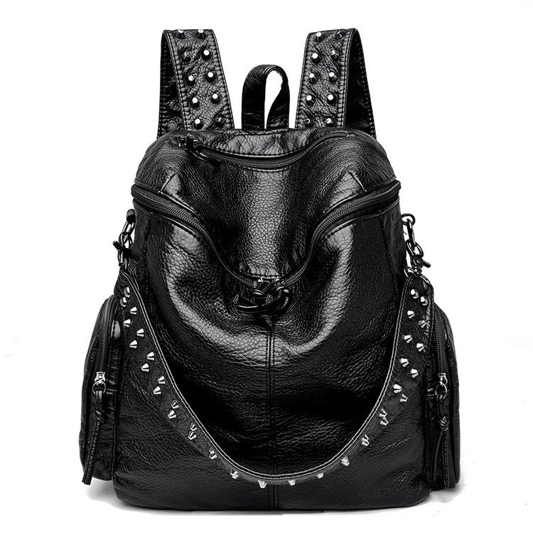 Fashion Rivet Large Capacity Backpack