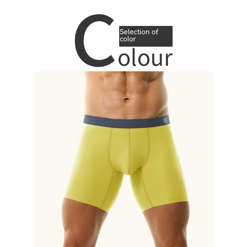 Men's Plus Size Sports Extended Boxer Briefs