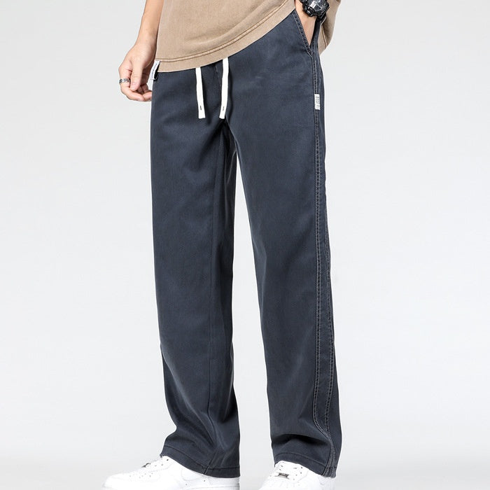 Jeans Men's Loose Straight Casual Wide-leg Pants