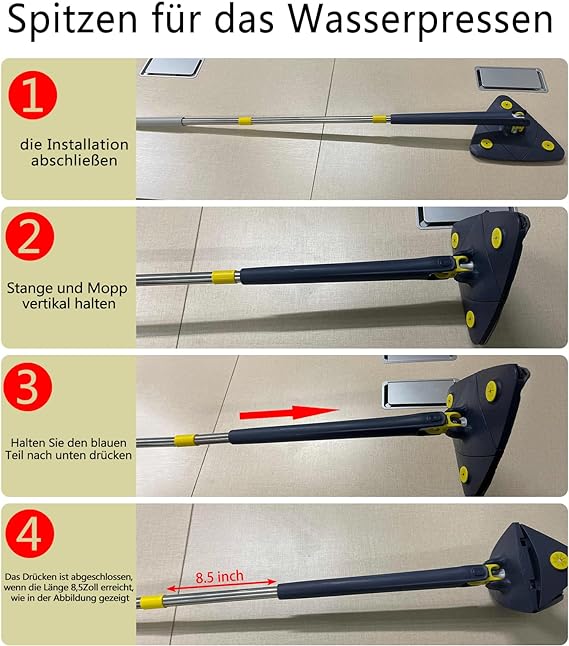 Triangle 360 Cleaning Mop