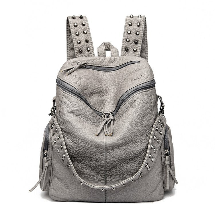 Fashion Rivet Large Capacity Backpack