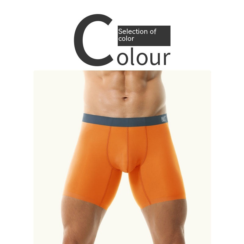 Men's Plus Size Sports Extended Boxer Briefs