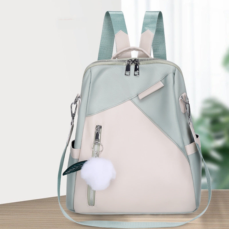 Women's Fashionable Oxford Cloth Backpack