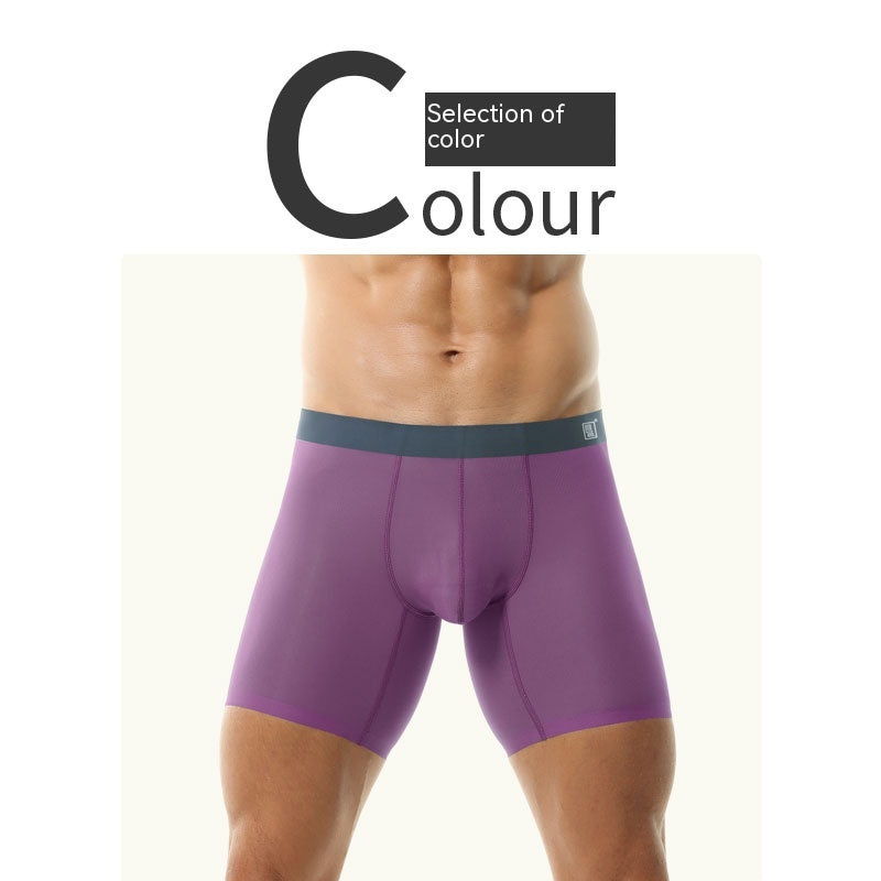 Men's Plus Size Sports Extended Boxer Briefs