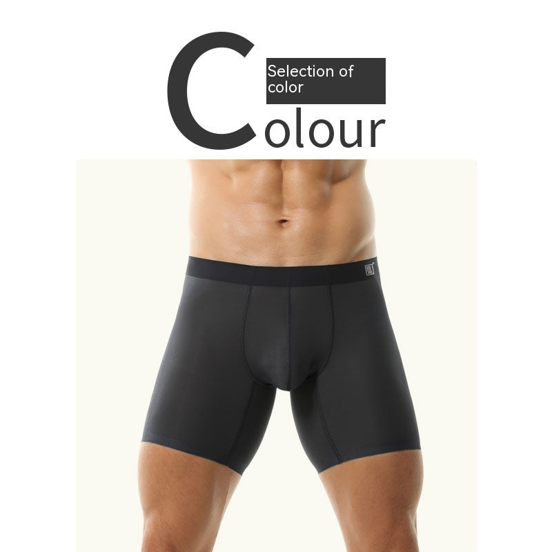 Men's Plus Size Sports Extended Boxer Briefs