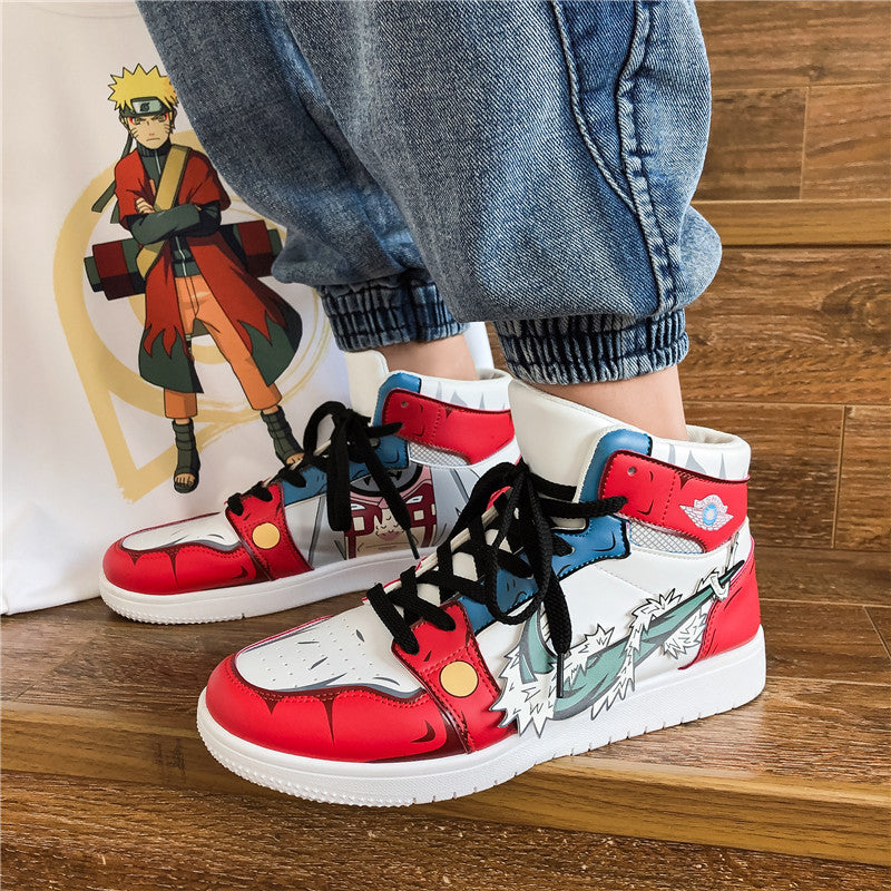 Naruto joint aj1 Naruto Penn Air Force One new summer trend high-top sneakers male V18