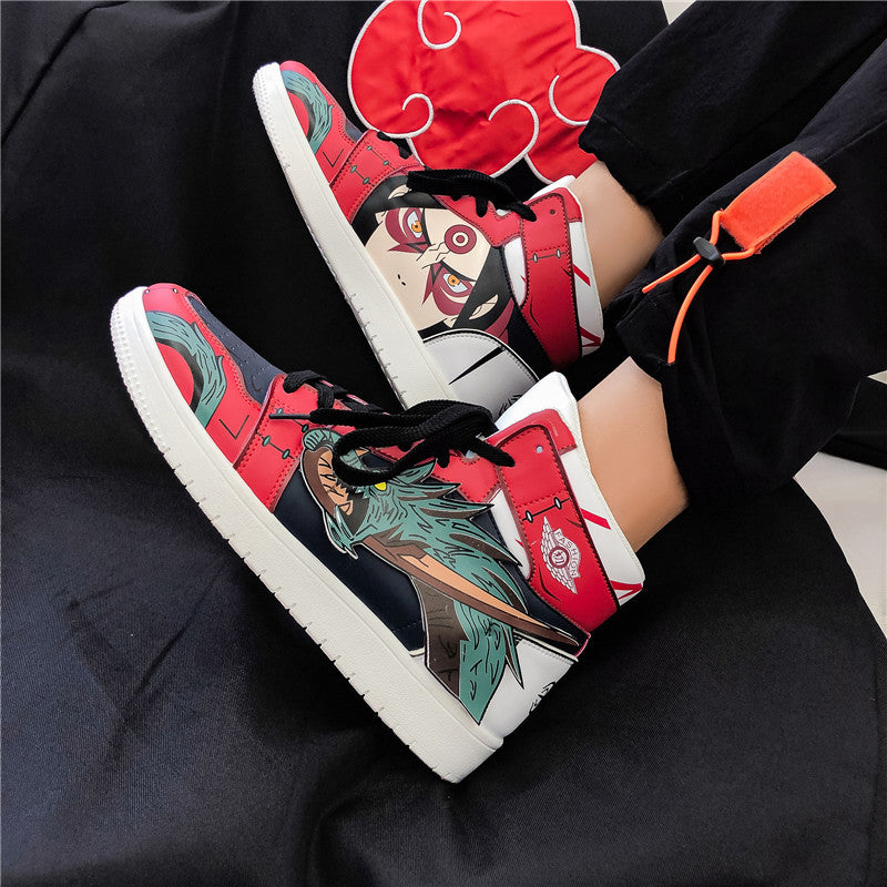 Naruto joint aj1 Naruto Penn Air Force One new summer trend high-top sneakers male V18