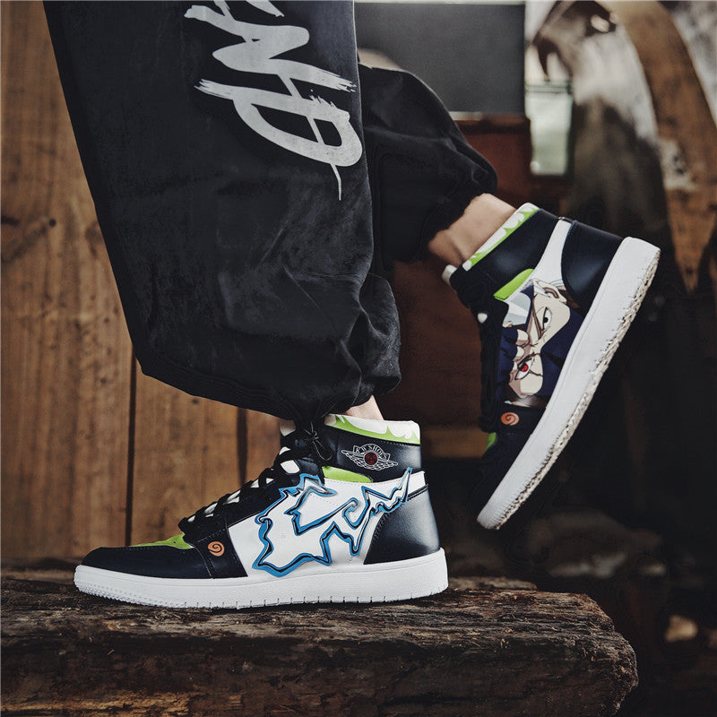 Naruto joint aj1 Naruto Penn Air Force One new summer trend high-top sneakers male V18