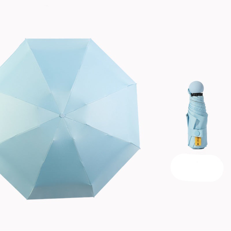 Five-Fold Pocket Umbrella