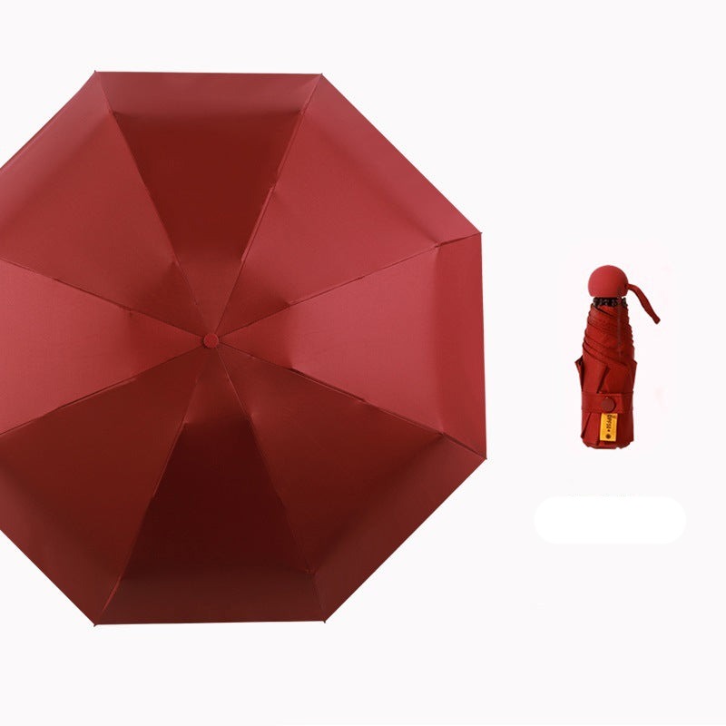 Five-Fold Pocket Umbrella