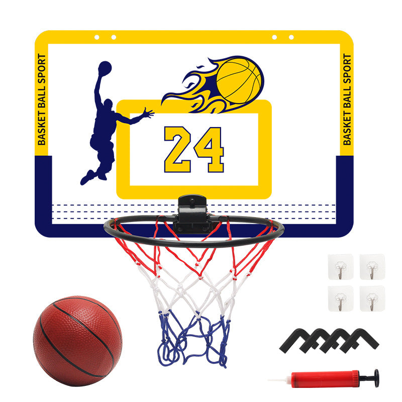 basketball board without punching can be hung on the wall basketball board children's basketball rack buckle basketball frame sports toys